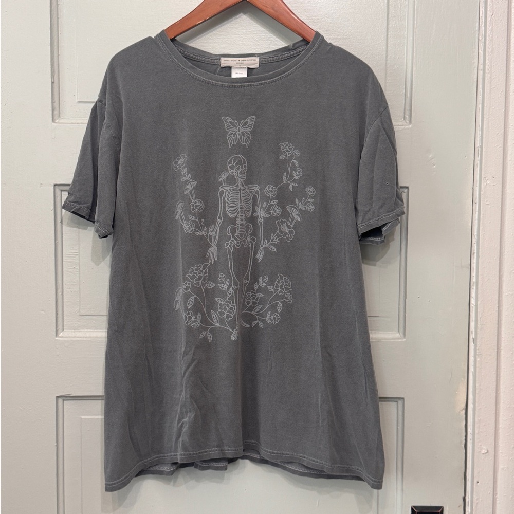 Urban Outfitters Project Social T Gray Graphic Tee